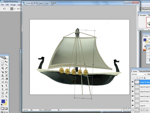Creation of SHIP: Step 6